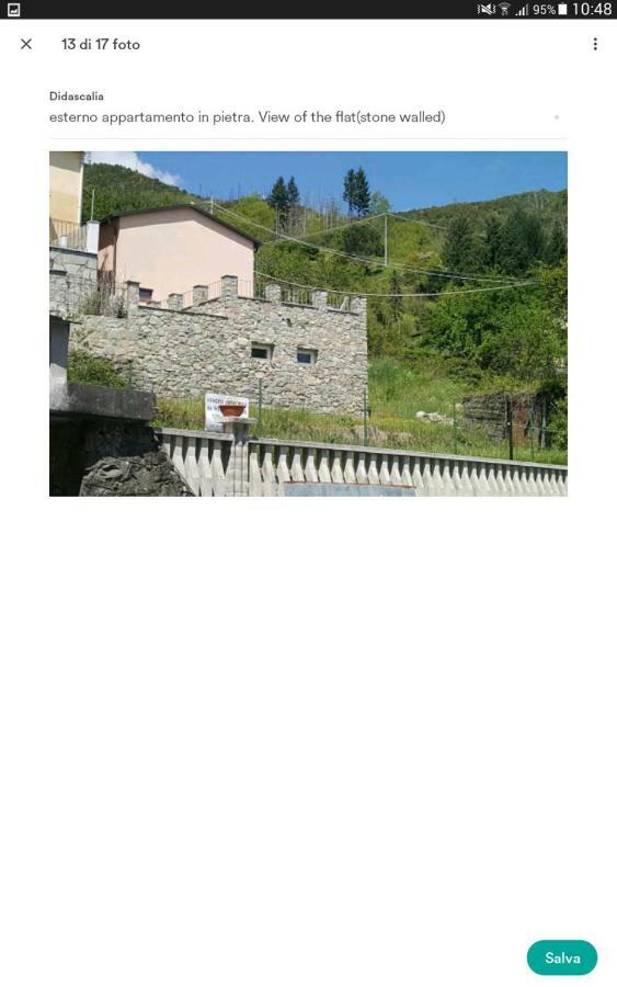 Ferienwohnung Monolocale Per Coppia Carrodano Inferiore Exterior foto